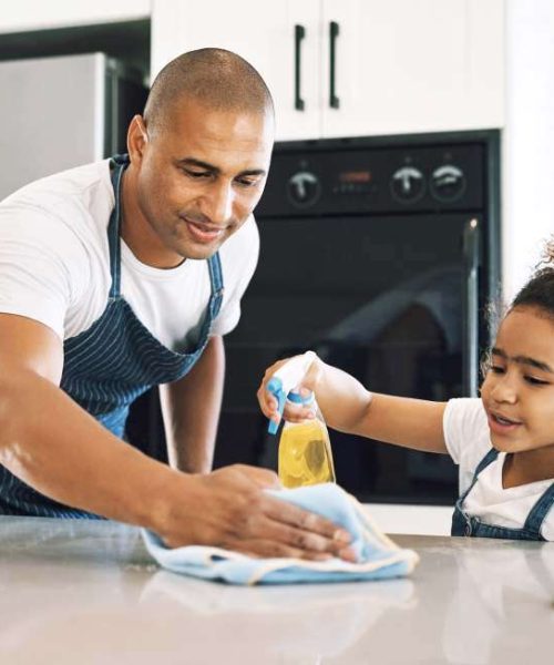 shot-of-a-young-man-cleaning-a-surface-with-a-chilD